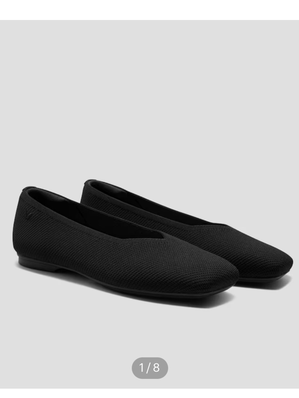 Vivaia Square-Toe Margot V-Cut Flats (3.0)